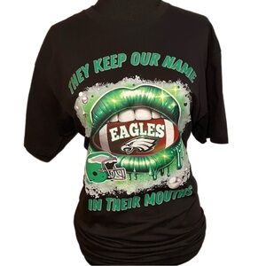 Philadelphia Eagles They Keep Our Name In Their Mouths Unisex Graphic T-Shirt